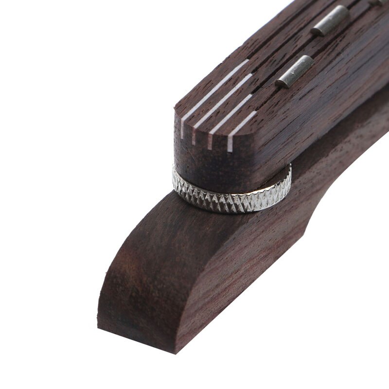 1Pc Luthier 6 String Archtop Jazz Guitar Adjustable Floating Bridge Rosewood