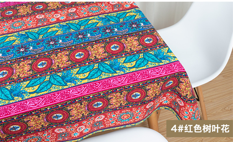 Boheme stof trykt bomuld linned tøj stof afrikansk stof sydøst asiatisk retro håndlavet diy dug patchwork: 4