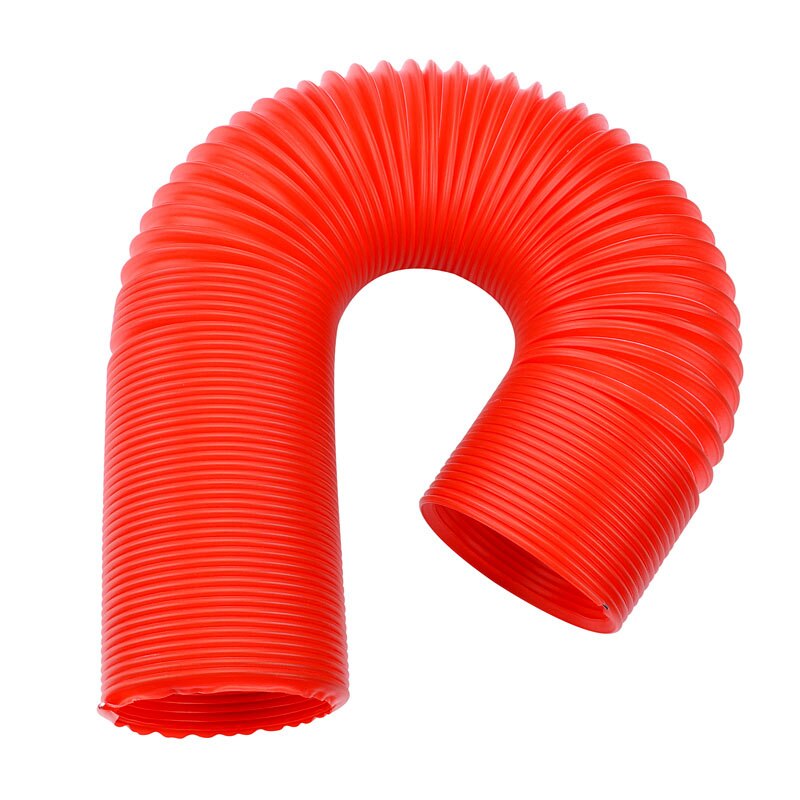 ESPEEDER Car Air Filter Intake Cold Air Ducting Feed Hose Pipe Air Intake Pipe Inlet Hose Tube Flexible: Red