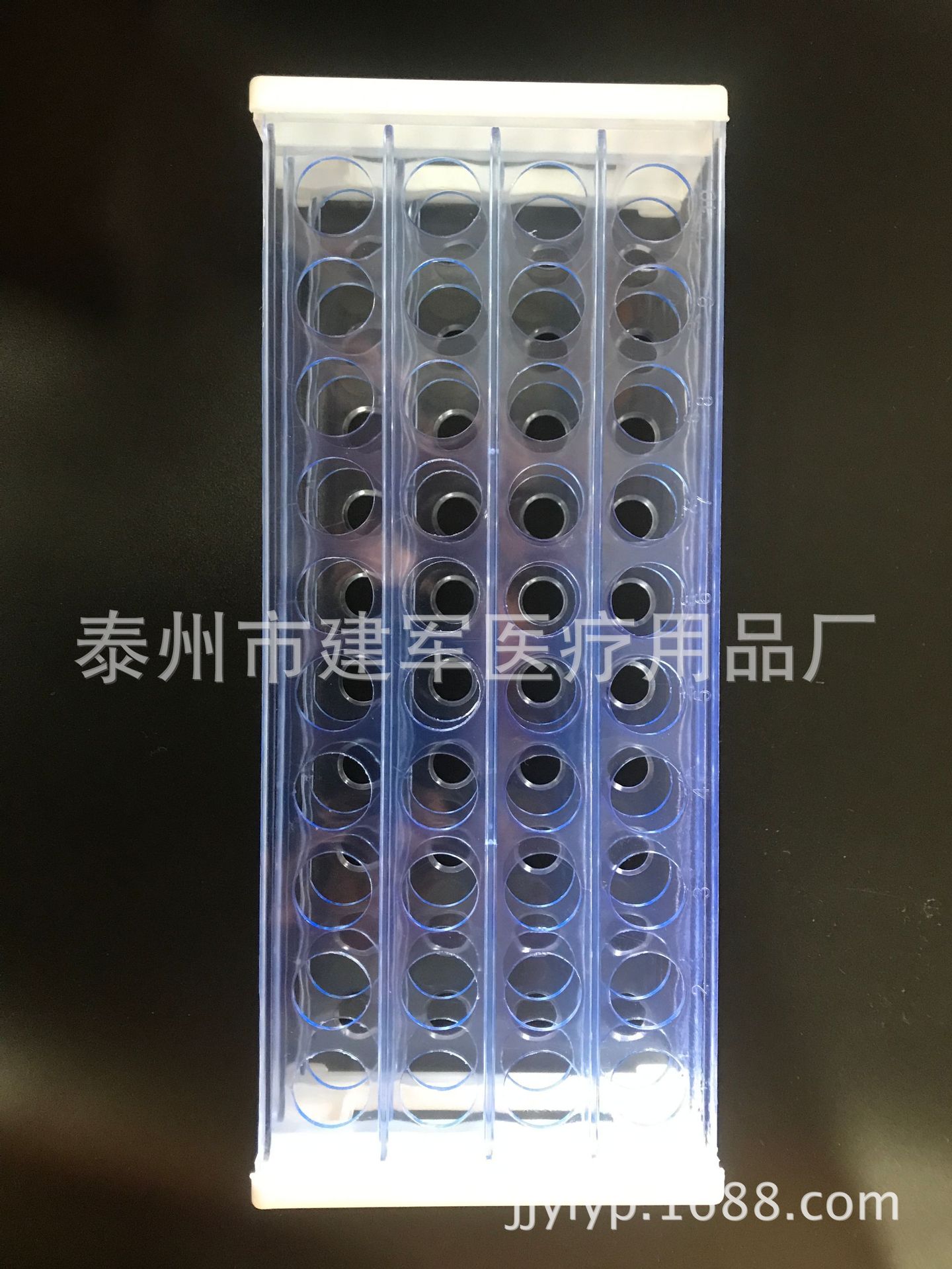 Experimental teaching equipment, plastic test tube rack Aperture 13mm16mm 50 holes three layers detachable