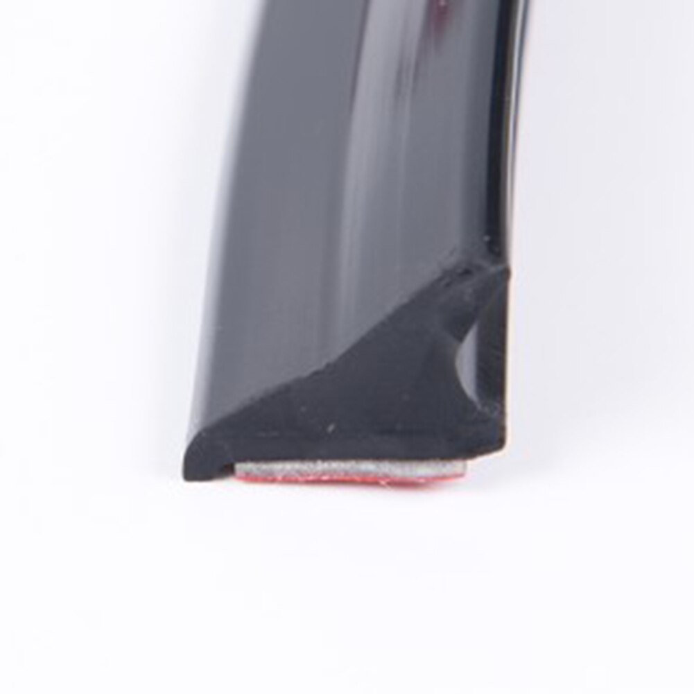 Trim Seal Strip Wind Deflector Windshield 1.8M Auto Black Universal Hood Parts