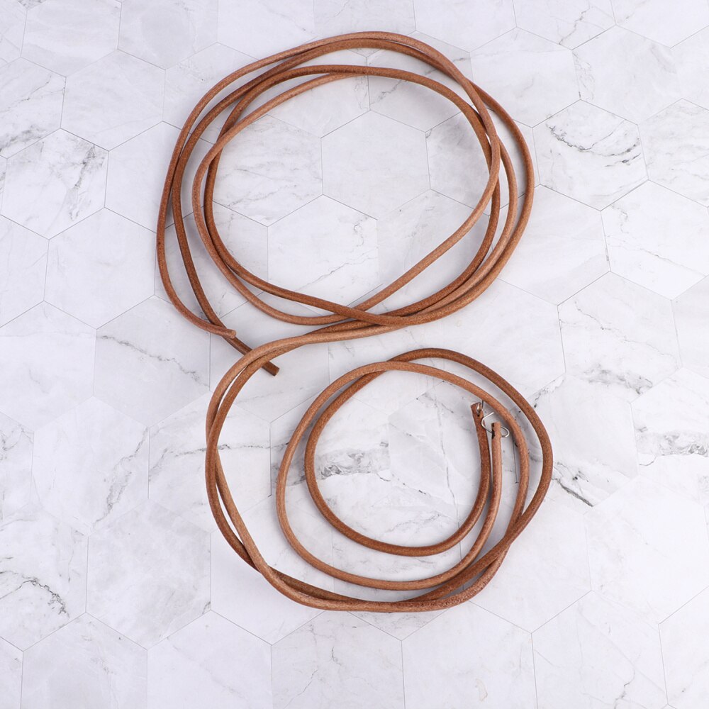 2PCS Foot Operated Sewing Machine Leather Belt Replacement Sewing Machine Leather Belt Sewing Machine Accessories