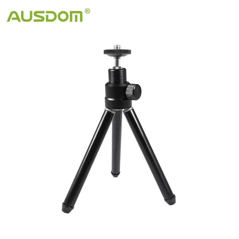 AUSDOM LT1 Webcam trépied lumière métal support de Table Flexible Portable trépied pour caméra Web avec 1/4 vis