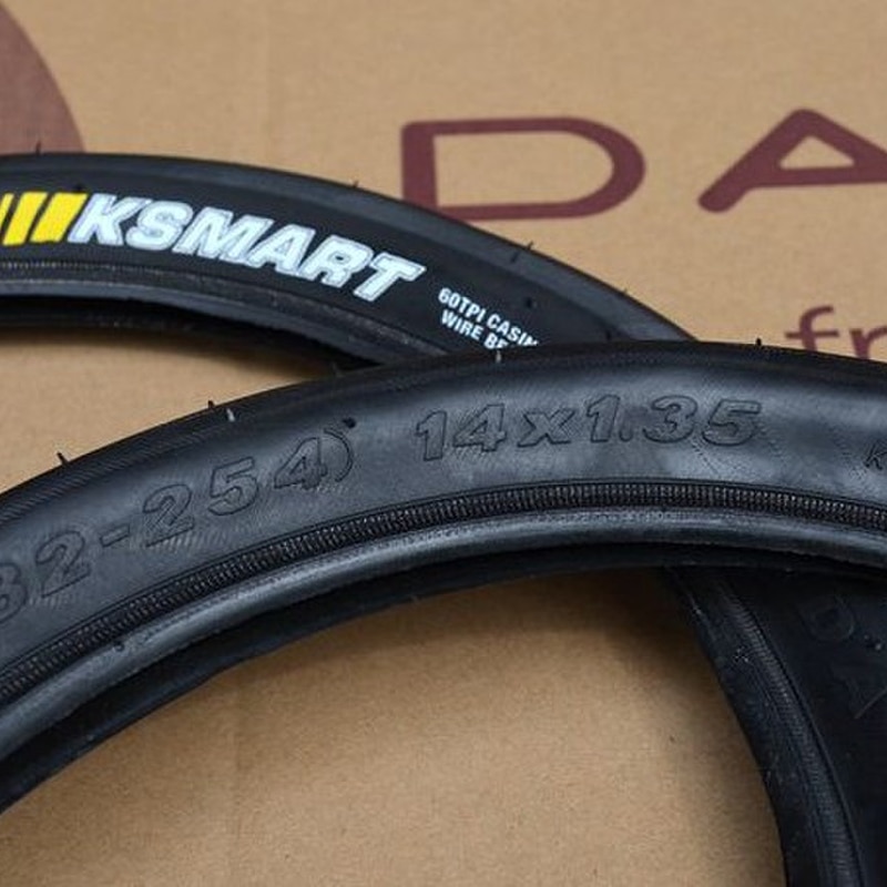 KSMART-neumáticos de ciclismo K1085 de 14 ", 16" x 1,35, 254, 305, 60TPI, delgados, para bicicletas plegables FNHON, 1 unidad