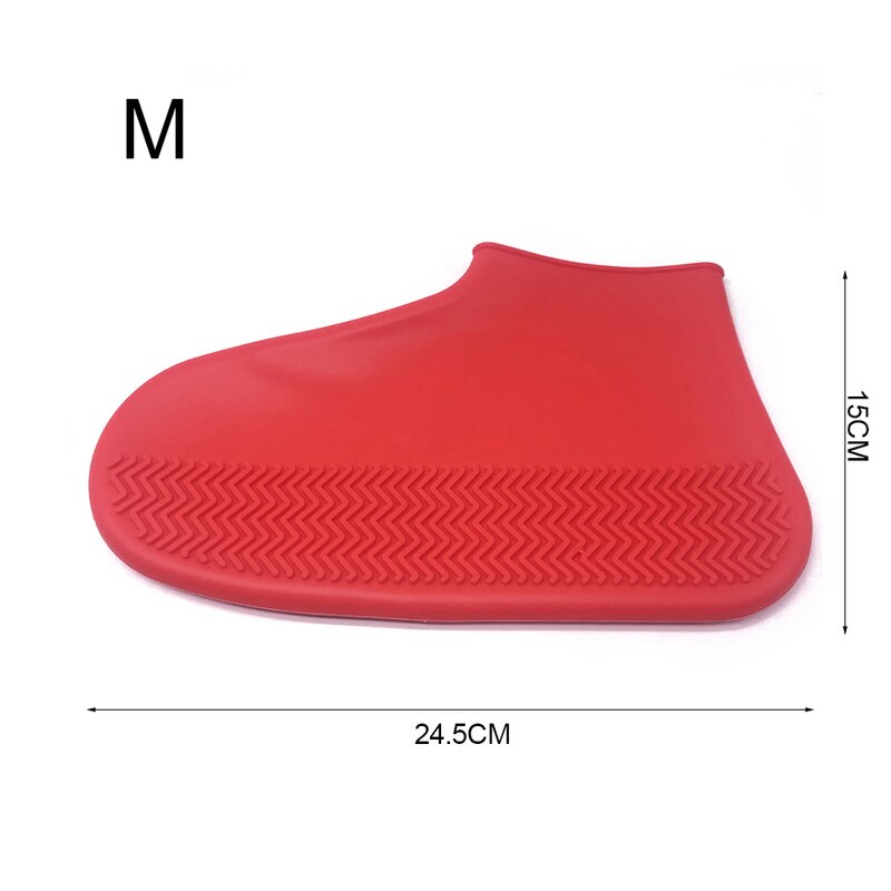 Outdoor binnenzool waterdichte siliconen schoen cover kinderen volwassen waterdichte antislip draagbare siliconen regen binnenzool