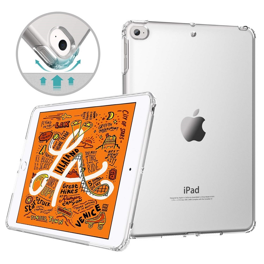 Crystal Clear TPU Shockproof Case voor Apple iPad 2/3/4 9.7 Air 1 2 Pro 9.7 11 10.5 mini 2 3 4 5 iPad 10.2 Case