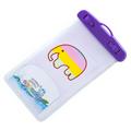 Mobile Phone Bag Cartoon Animal Touch Screen Smartphone Case Cover Pocket with Lanyard for IPhone Android Waterproof Swimming: 08