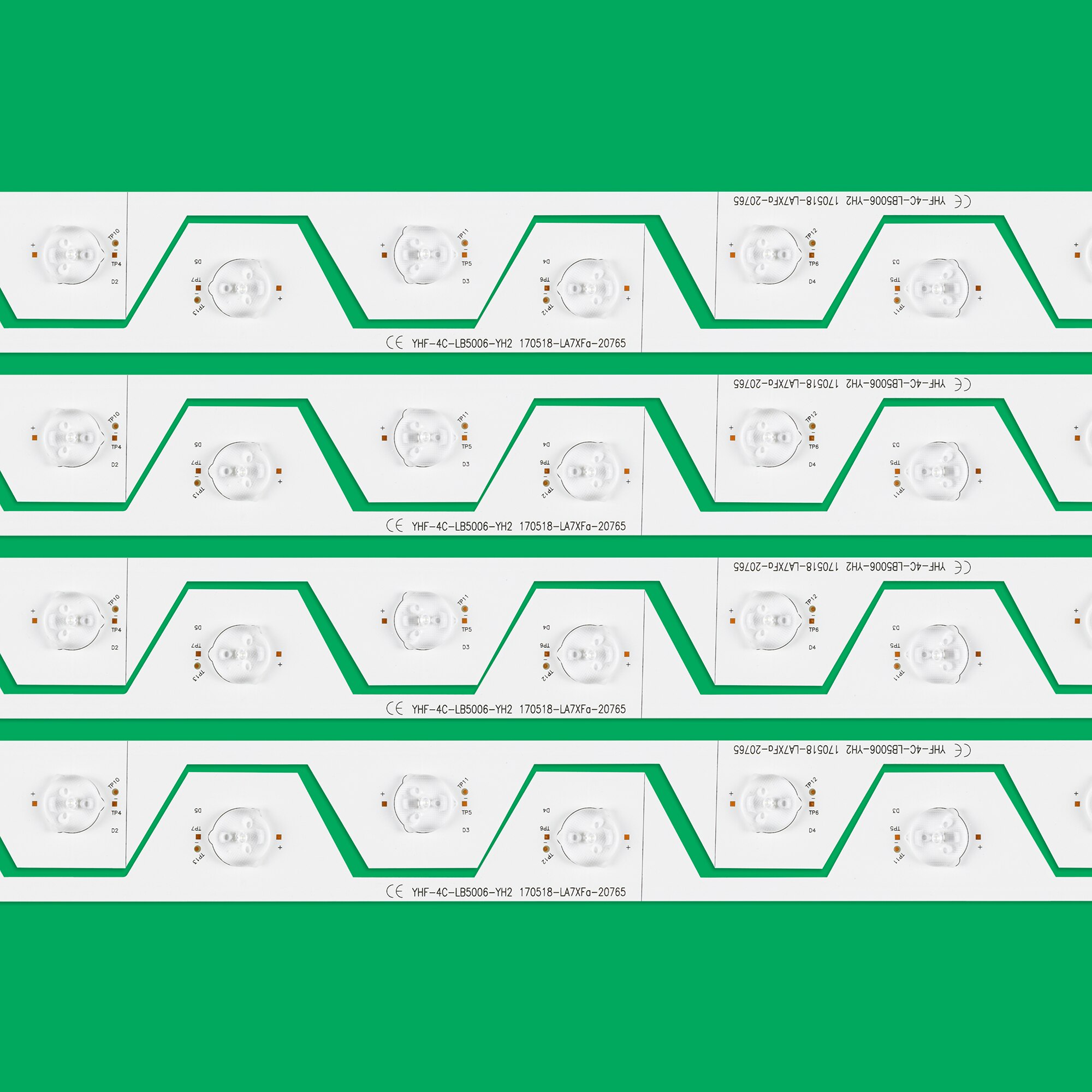 LED Backlight strip 6 lamp For THOMSON U50S6806S 50UA6406 50UD6306 50U65CMC LVU500NDEL LB5005 for JVC LT-50HW77U 50HR330M05A5