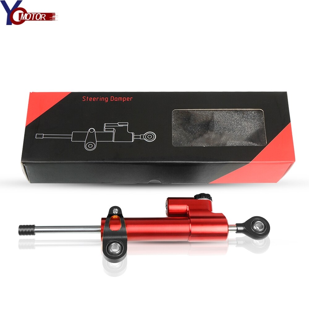 Motorsykkel cnc styrestabilisator demper støtdemper stabil styring til ducati hypermotard 796 821 939 950 1100