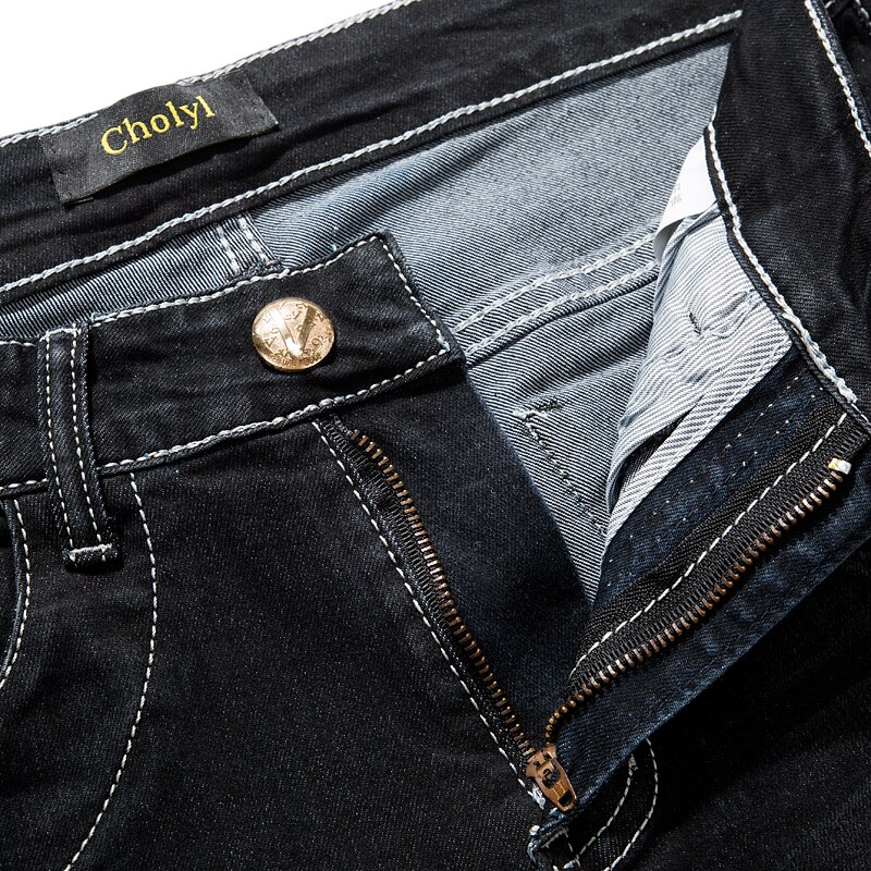 Pantalones vaqueros de estilo coreano para hombre, Jeans clásicos de talla grande, estilo Vintage, con personalidad y botones, novedad de