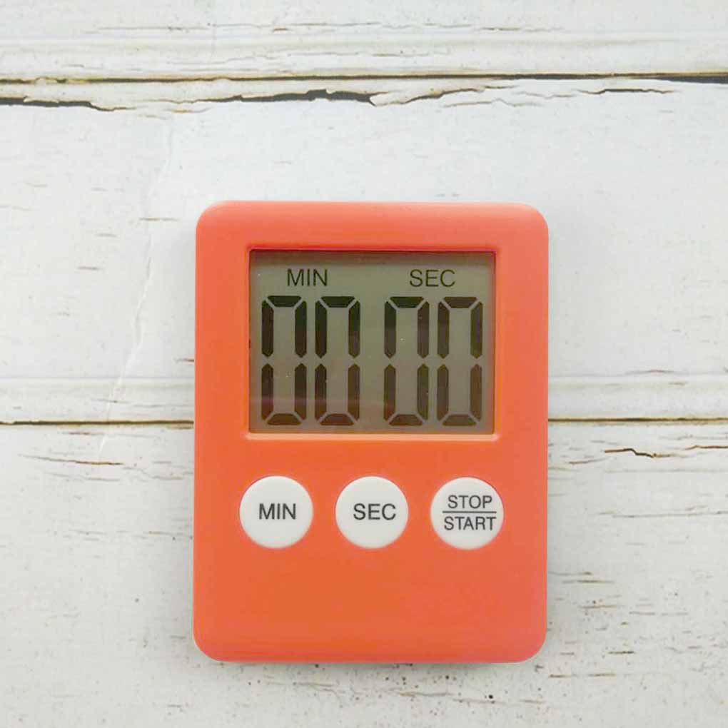 Kitchen Timer Super Thin LCD Digital Screen Cooking Count-Down Up Magnetic Clock Alarm Bar Accessories Sleeping Sport Work Tool