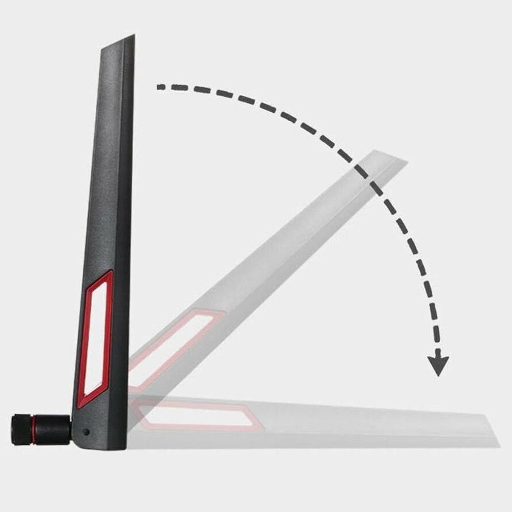 Nuovo 4pz WiFi antenna di RP-SMA Interfaccia con 8dBi 2.4G/5G doppio-gruppo musicale senza fili Wifi antenna per AC88U ASUS RT-AC68U EX6200 AC15