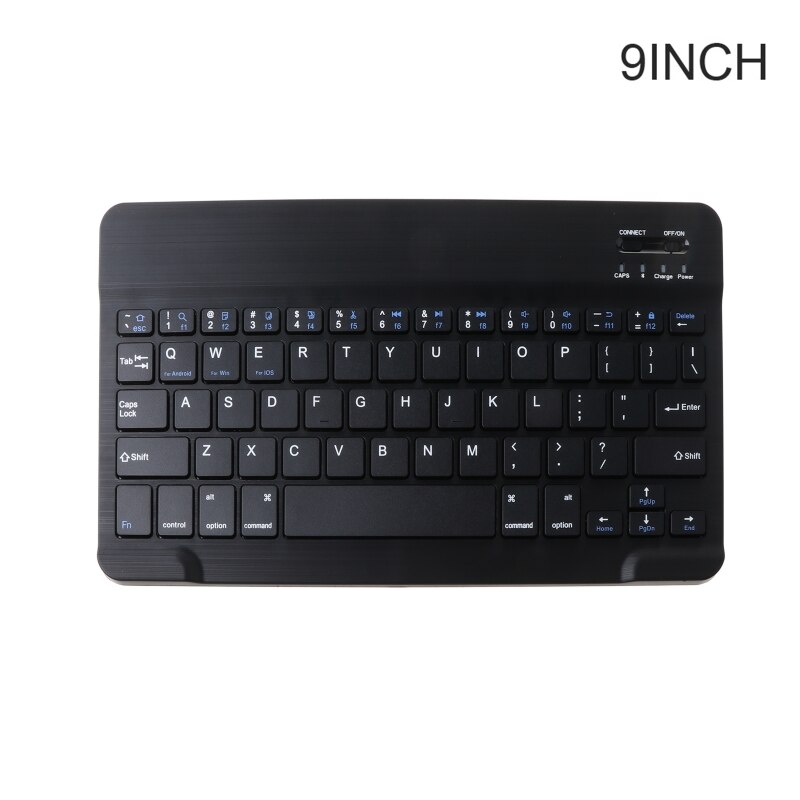 7/9/10 Inch Draadloze Bluetooth Lichtgewicht Oplaadbare Toetsenbord Mobiel Tablet Laptop Universele Toetsenbord Draagbare Reizen Ho