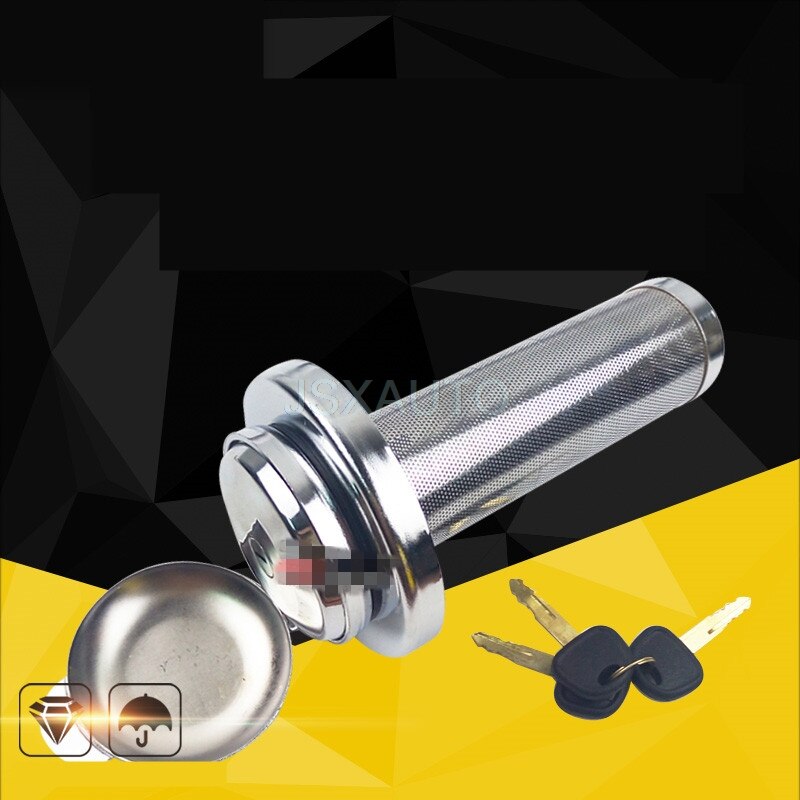 excavator anti-theft fuel tank cap lock excavator accessories For HITACHI ZX DOOSAN DAEWOO CAT KOBELCO SK VOLVO EC SANY SY