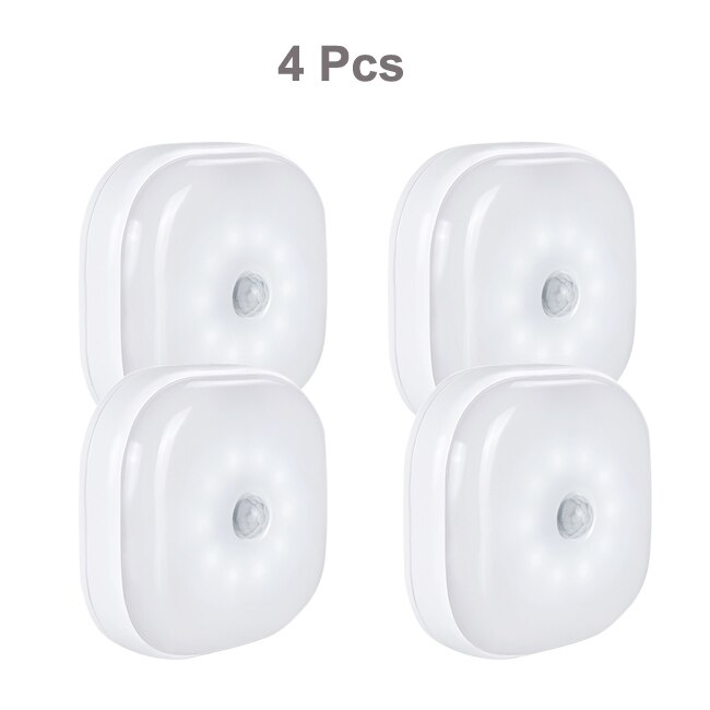 Motion Sensor Nachtlampje Drinkbaar 10 LED Kast Verlichting Batterij Aangedreven Draadloze Kast IR Infrarood Bewegingsmelder Wandlamp