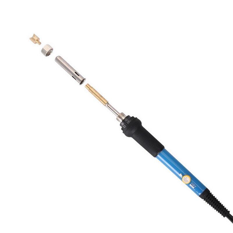 28 pçs ferro de solda ajustável escultura pirografia ferramenta gravação de madeira queima caneta conjunto dicas de solda kit ue/eua/reino unido plug