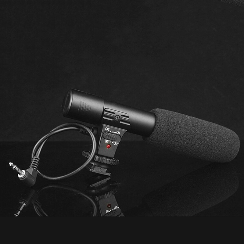 3.5mm SLR Camera DV Stereo Microphone Photography Interview News Recording Microphone