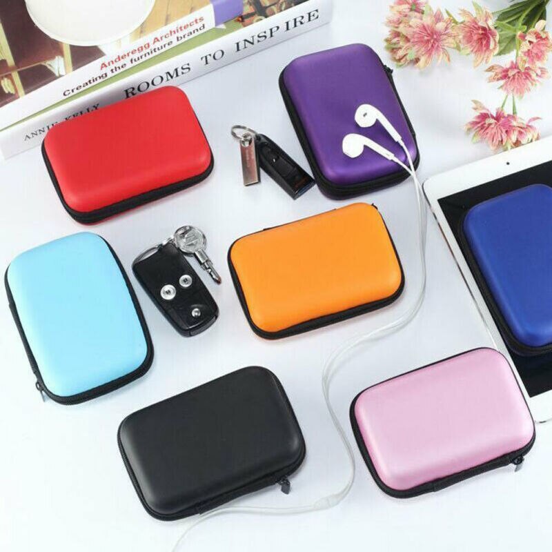 Draagbare Reizen Organizer Case Voor Usb Kabel Oortelefoon Oximeter Doos