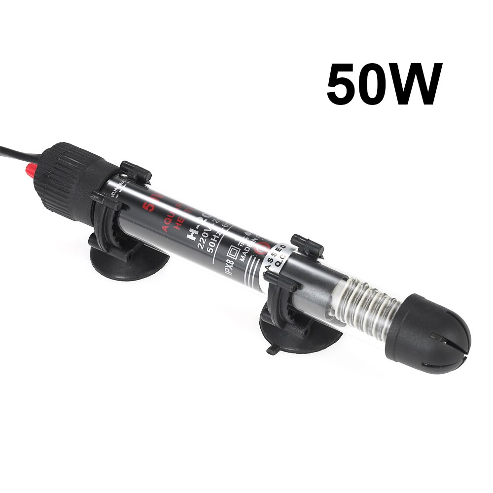 300W varilla de calentador de acuario sumergible ajustable Control de temperatura agua de calor para tanque de peces varilla de calefacción herramientas de ahorro de energía: 50W