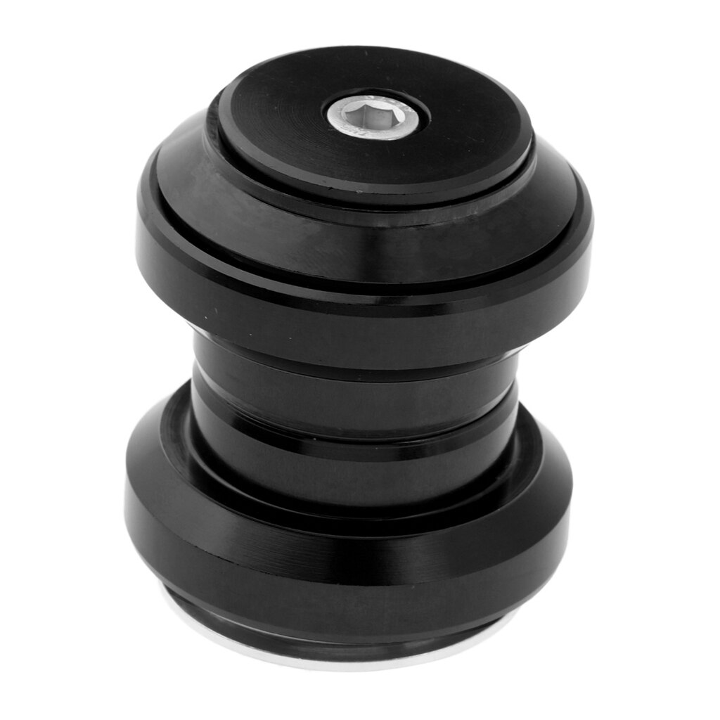 Aluminium Legierung Mountainbike Fahrrad Versiegelt Lager Fixed Gear Headset Mit Top Cap 34mm Fit für 28,6mm Gabel flache Rohr Rahmen: Purple