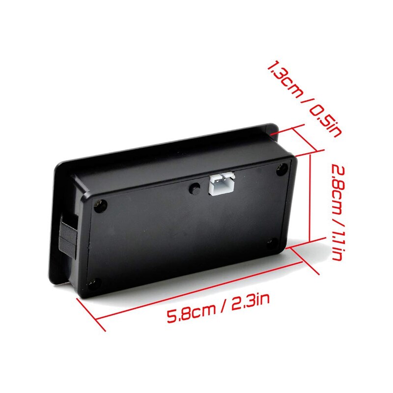 Medidor de batería 12V 24V 36V 48V, indicador de voltaje de capacidad de batería, Monitor de descarga de carga de batería de plomo-ácido y Ion Litio, f