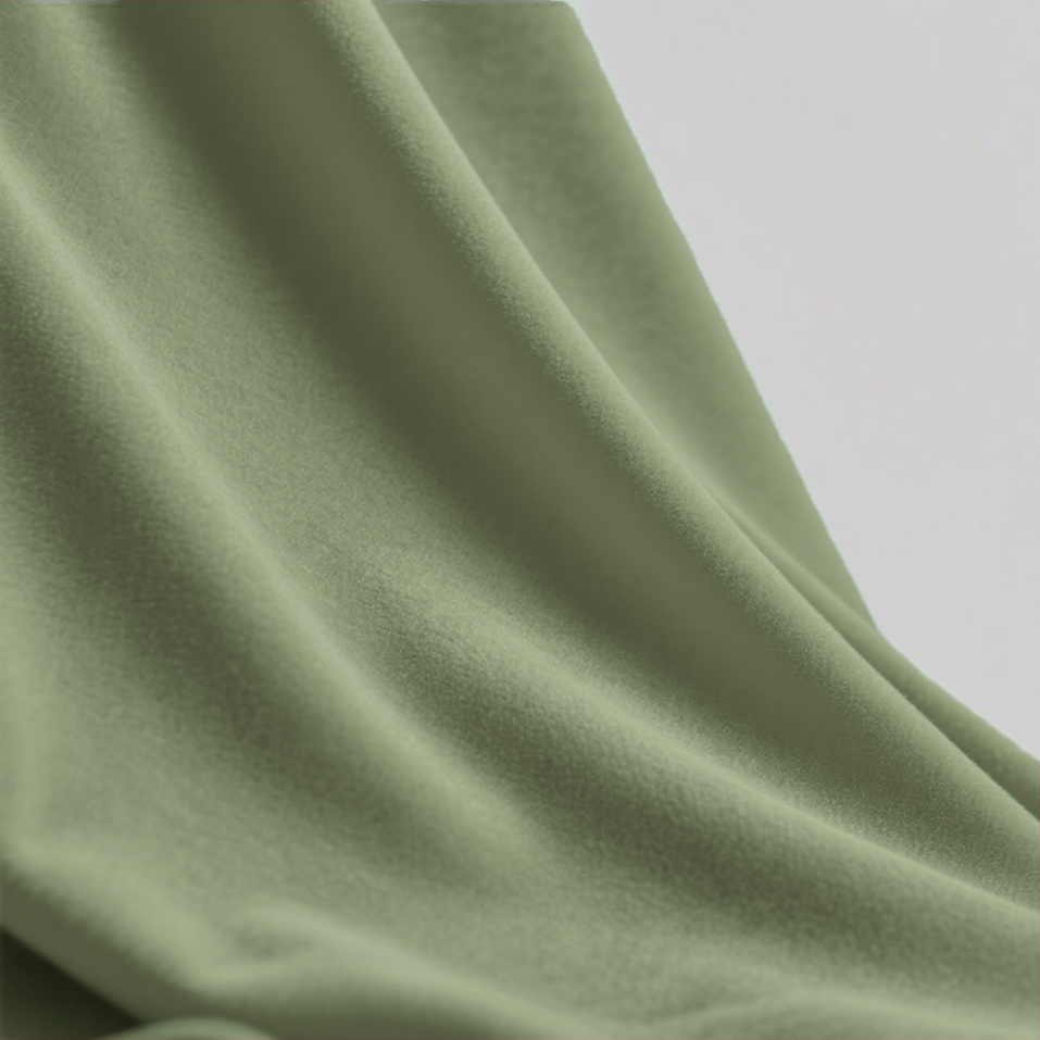 1 tela de terciopelo para bolso DIY, fondos de vestido Formal decoración para de boda cortina de tela Drap Material DIY hecho a mano: Verde oliva / 2 Yardas