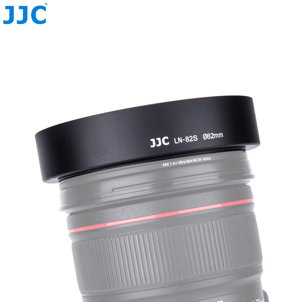 JJC Universele Standaard Zonnekap 49mm 52mm 55mm 58mm 62mm 67mm 77mm 82mm Metalen Schroef-in Camera Lens Protector