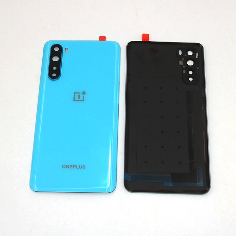 Originele Oneplus Nord Terug Batterij Cover Deur Achter Glas Voor Een Plus Nord 5G Batterij Cover Behuizing Case met Camera Lens