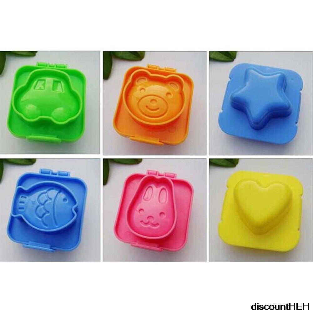 1 kawałek!!! Nowy jajka na twardo Słodki kreskówka 3D jajko pierścień formy Bento producent nóż dekorowanie narzędzie robić jajek