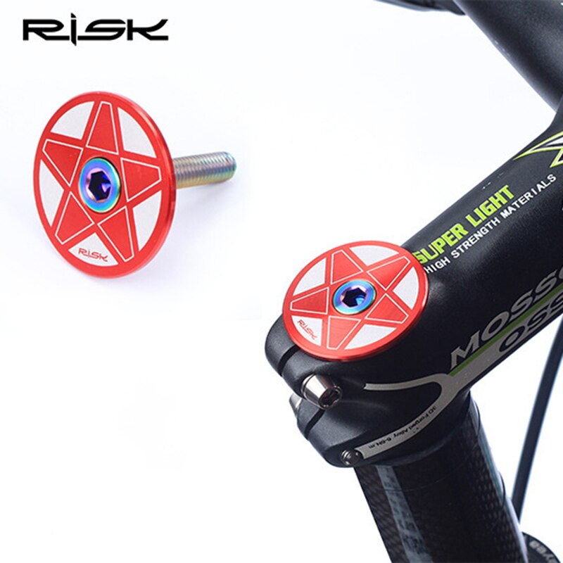 Risiko 1 stk  m6 x 30/35/40/50mm titan bolt for sykkel hodesett bolt 1 1/8 ti stamme hette bolt sykkel kolonne skrue sykkel hodesett deler