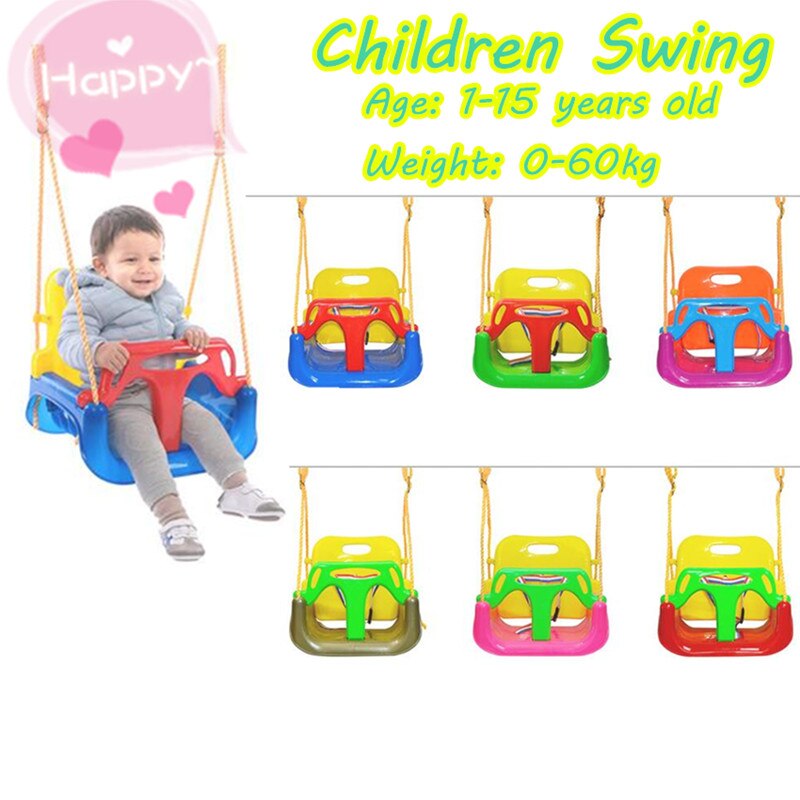 3 In 1 Multifunctionele Kinderen Schommel Voor Kinderen Indoor Outdoor Speelgoed Willekeurige Kleur