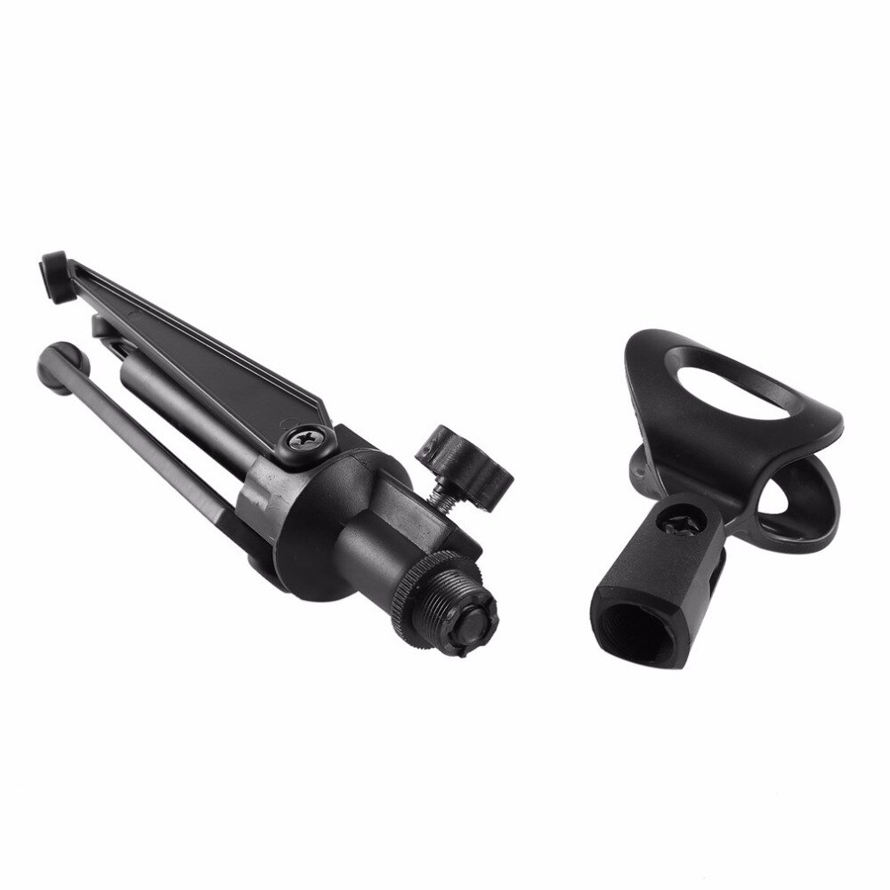 Desktop Microphone Stands Universal Adjustable Elevatable Microphone Holder Mic Tripod Stand Bracket