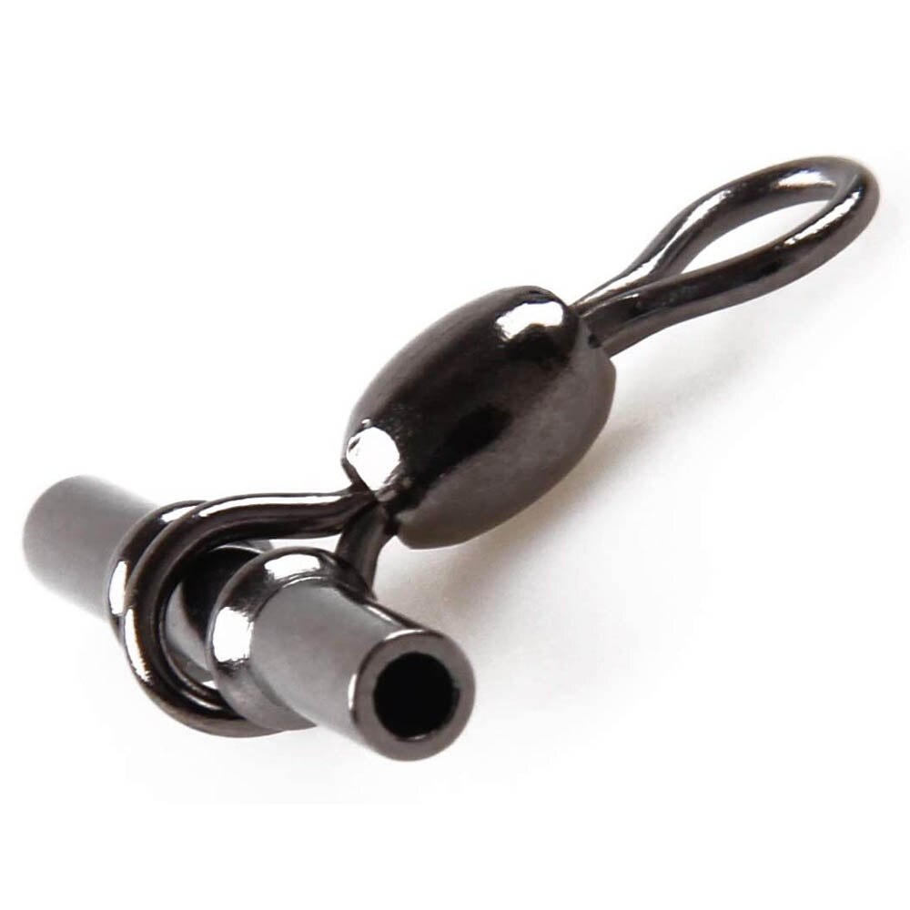 70Pcs 3 Way Cross Line Barrel Fishing Swivels Deep rig Crimp sleeves Crane Swivel Brass Fishing connectors Tackle