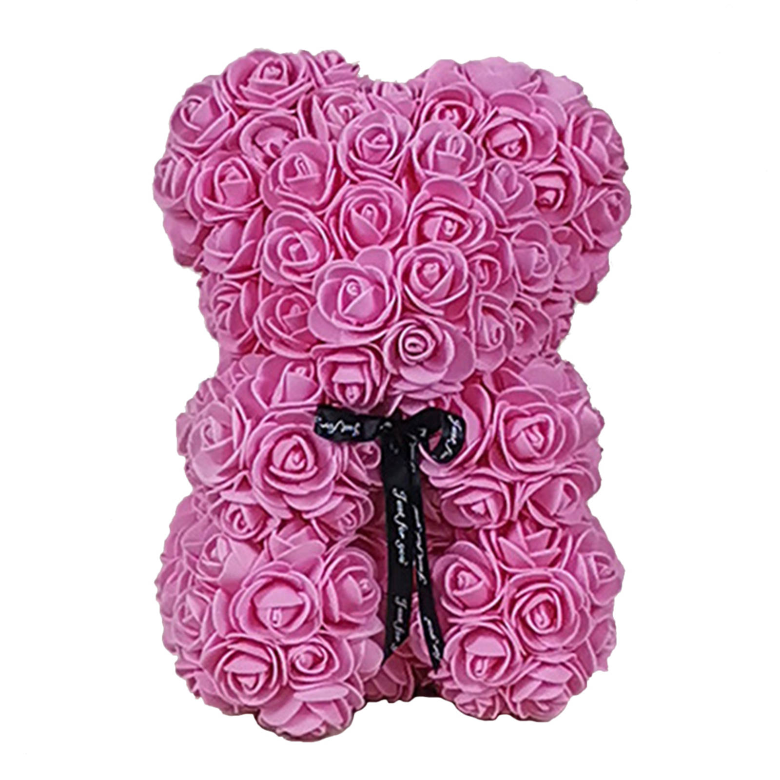 Rose Flower Bear, Forever Rose Flowers Bear for Mothers Day, Valentines Day: F