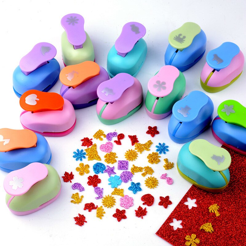 2.5cm blommor punch pyssel stansar scrapbook puncher skum scrapbooking cutter eva punch barn prägling pappershål
