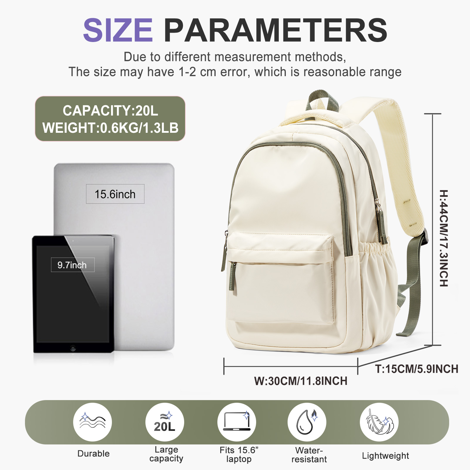Mochila sencilla de viaje para mujer, bolso de hombro para adolescentes, mochila escolar de viaje de negocios, bolso para ordenador portátil, paquete al aire libre, nueva