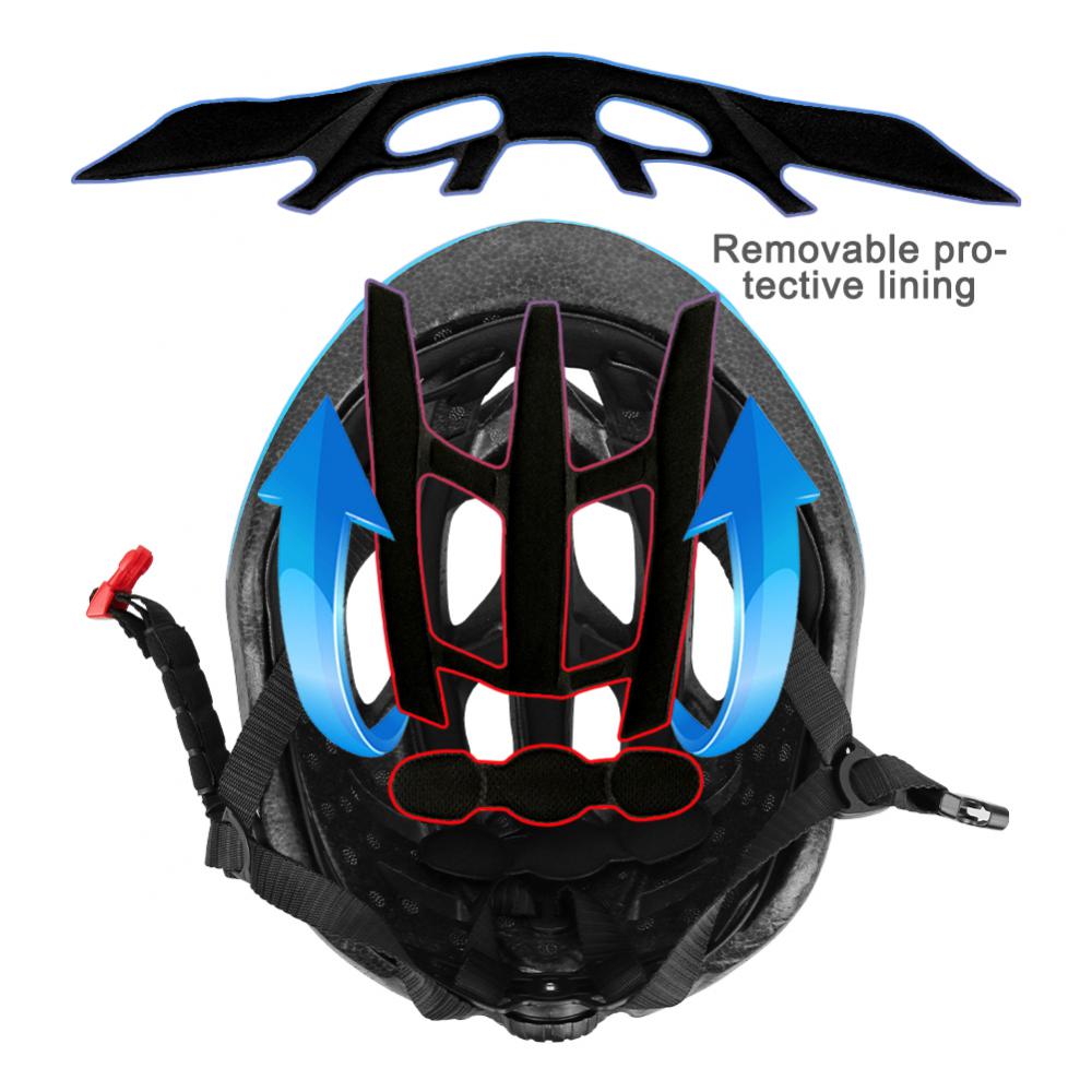 RNOX Neuer ultraleichter Fahrradhelm, Sicherheitskappe, Fahrradhelm für Damen und Herren, Rennrad, Ausrügestochen, Rennrad, MTB, Erwachsene, Fahrradhelme