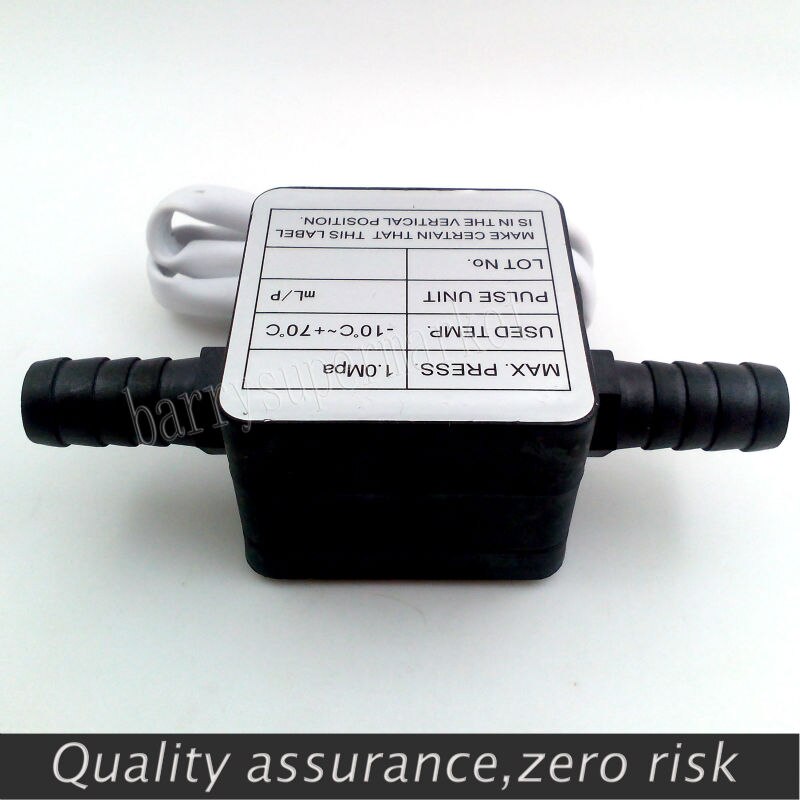 Flow meter fuel gauge flowmeter caudalimetro counter flow indicator sensor milk honey detergent Hall flowmeter G1/2 0-10LPM