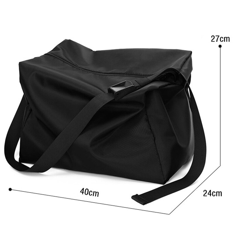 Sport fitness taske stor kapacitet fritid sport oxford stof fitness taske bagage taske