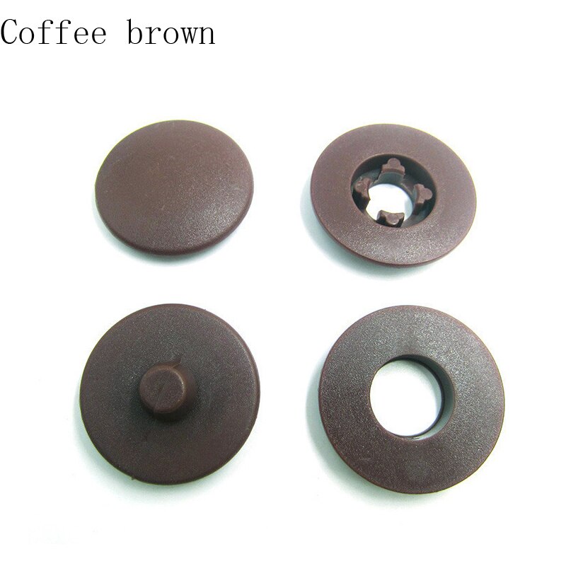Clip de fixation universel pour tapis de voiture, accessoires d'intérieur pratiques antidérapants, boucles rondes de fixation, poignées pour tapis: Coffee brown