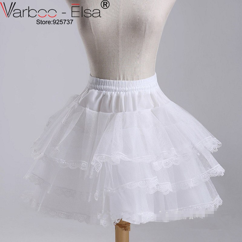 Petticoat 2-lagig, Weiß – Größe 36/38, Aus 100% Polyester Für Karneval & Fasching