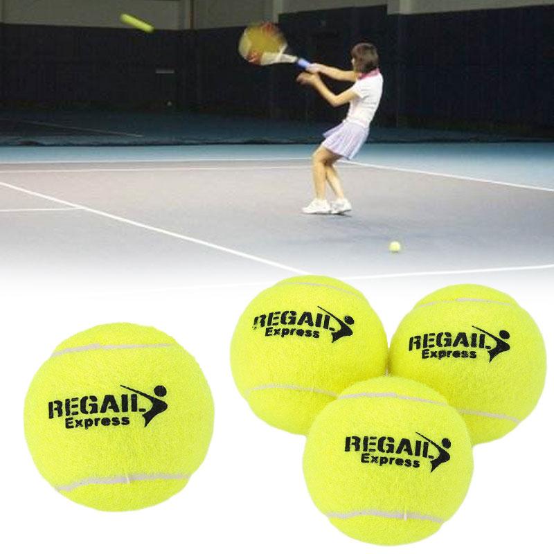Training Competition Tennis Ball High Elasticity Vanilla Green Universal