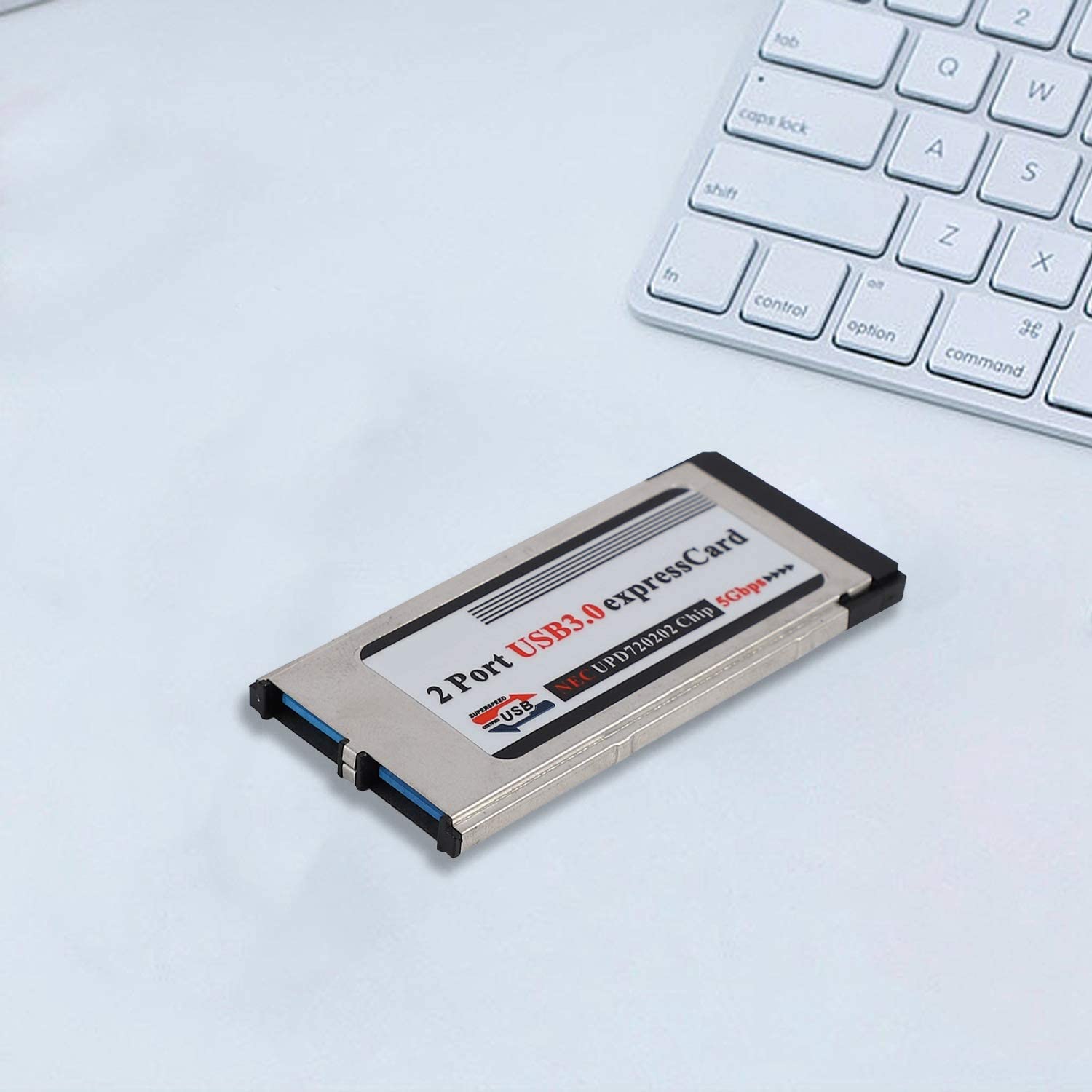 Haute vitesse double 2 ports USB 3.0 Express carte 34mm fente Express carte PCMCIA convertisseur adaptateur pour ordinateur portable ordinateur portable