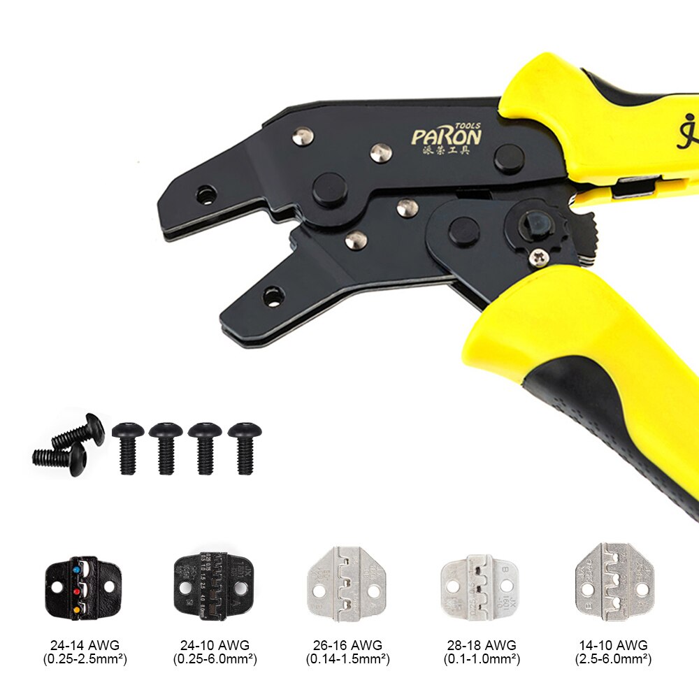 Crimping Tool Mutifunction Wire Crimpers Engineering Ratcheting Terminal Crimping Pliers Wire Strippers Bootlace Ferrule Crimper