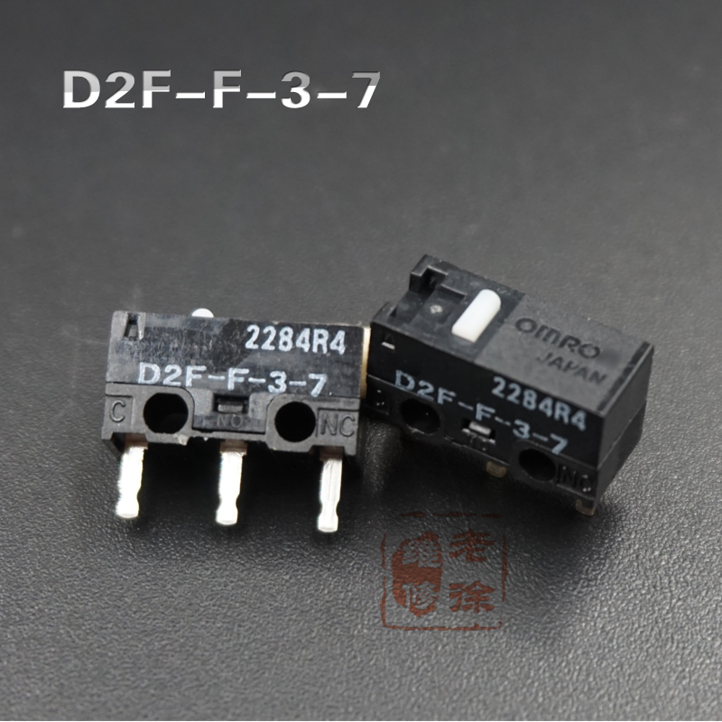 2 uds Microinterruptor de ratón microinterruptor D2FC-F-7N 10M 20M de para OMRON D2FC-F-K 50M 60MN D2F-F-3-7 D2F-F D2FF D2F-01FL D2F-01F-T: Negro