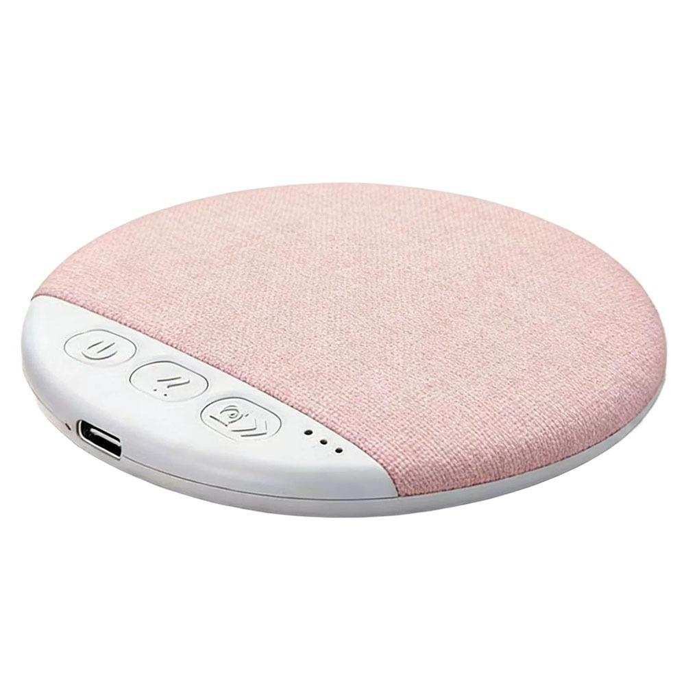 Schlafhilfe Bluetooth-Kissenlautsprecher 5.4 Weißes Rauschen Timer 30 60 90 Min Ultradünner Stereo-Sound Lange Akkulaufzeit: Hellviolett