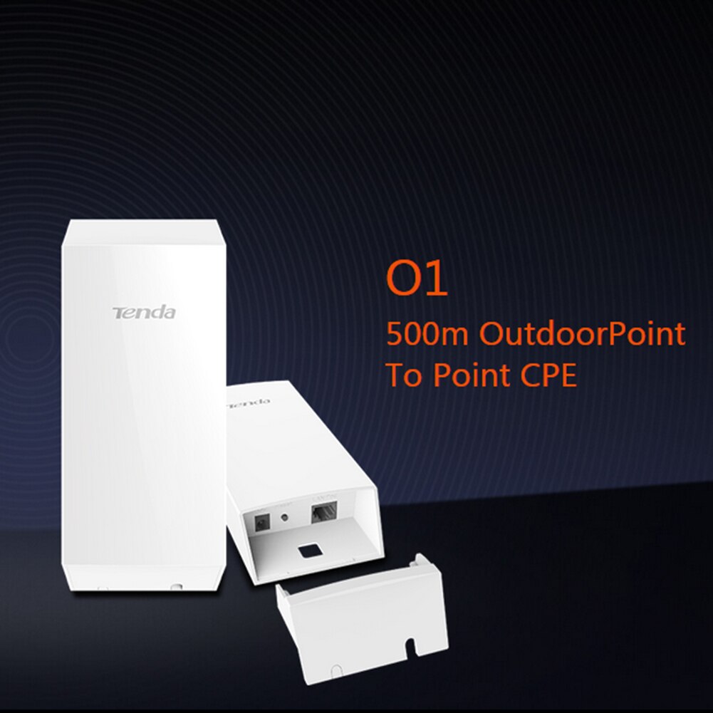 Pont de Surveillance sans fil AP, 300Mbps, 2.4GHz, 2 pièces, moniteur de sécurité, pour l&#39;extérieur