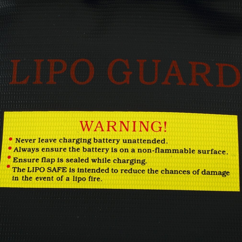 RC Model LiPo Guard – Borsa Di Sicurezza Per Batterie LiPo – Ricarica E Conservazione – INTEGY INTC23219