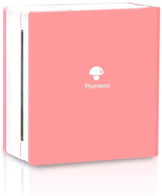 Phomemo M02 Mini Portable Photo Printer Mobiele Thermische Label Sticker Printer Bluetooth Handheld Pocket Telefoon Printer Machine: Pink