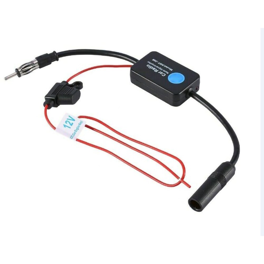 Car Antenna Signal Amplifier Universal Auto Fm Am Radio Signal Antenna Aerial Signal Amp Amplifier 12v Signal Antenna Enhance